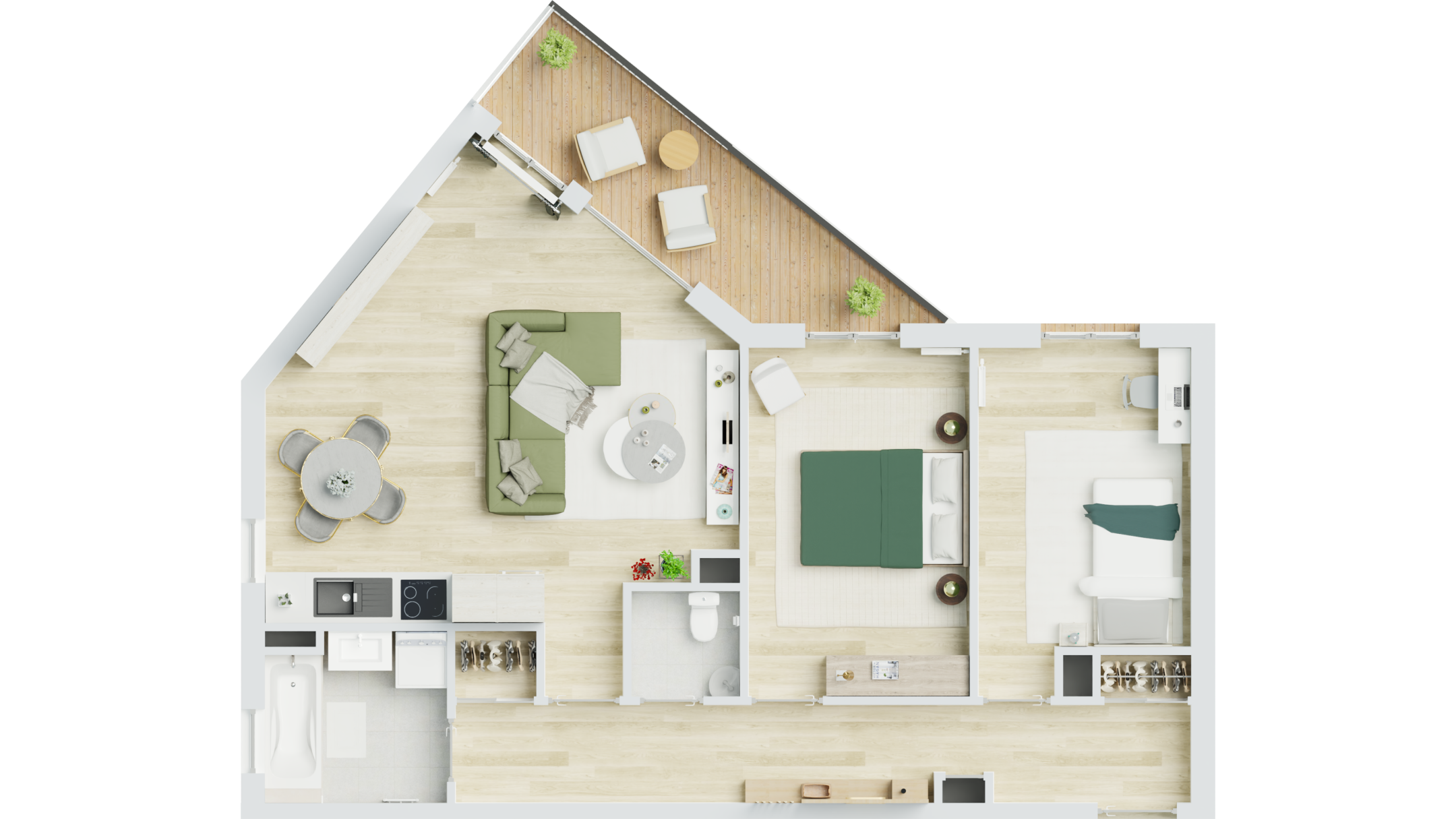 Brunoy - Le chemin du Roy - Lot 1005