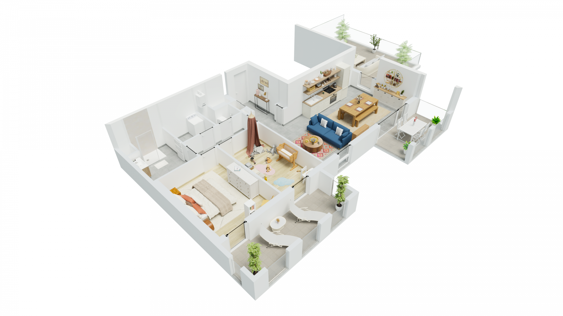 Clermont Ferrand - Pluri’elles - T3