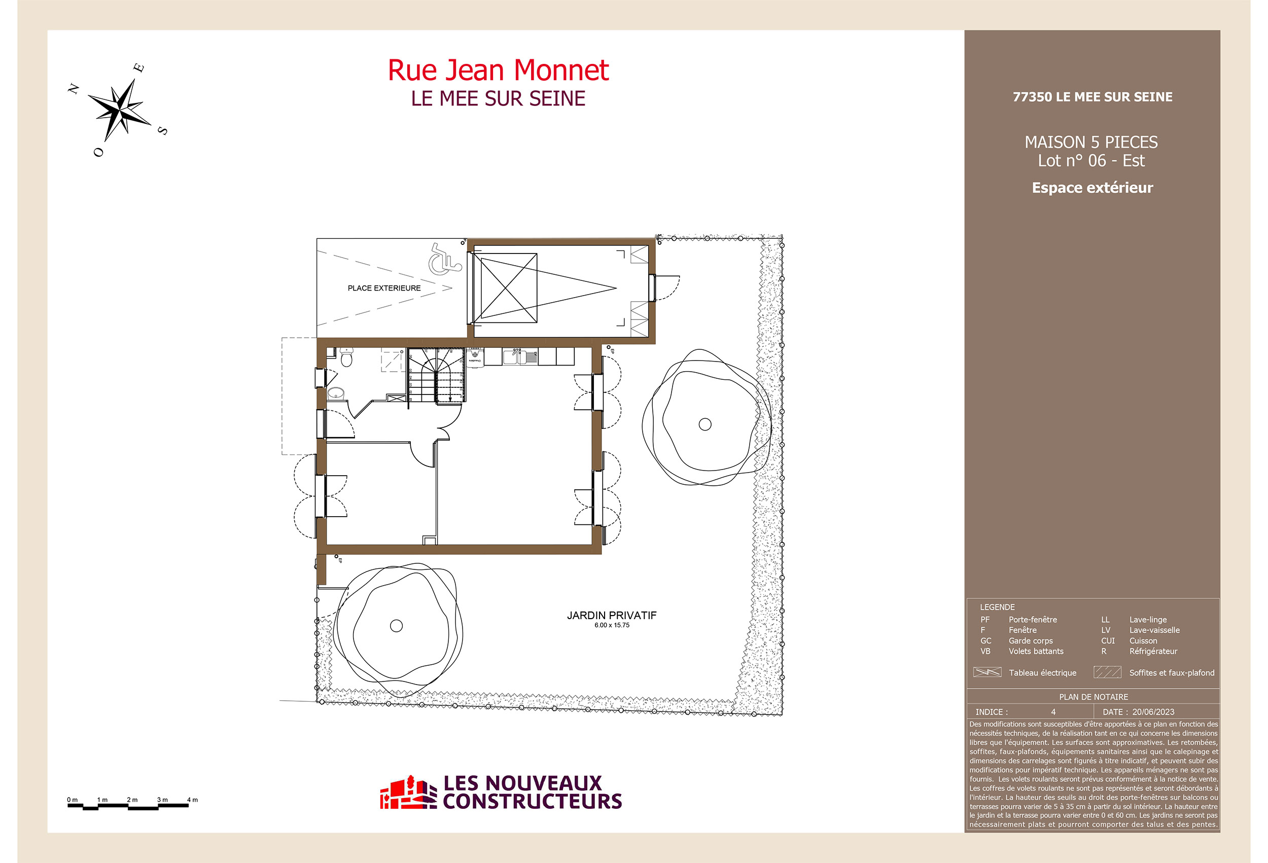 LE MEE SUR SEINE - Le clos du château - Lot 06