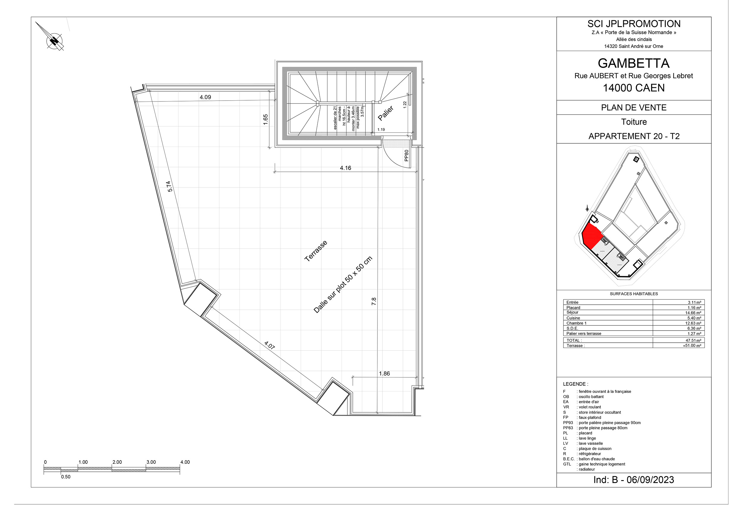 Caen - Le Gambetta - Lot 20