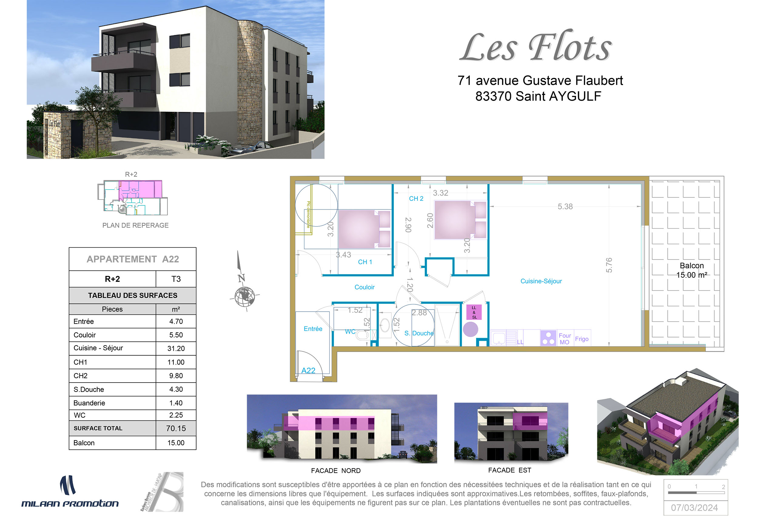 Saint Aygulf - Les Flots - Lot a22