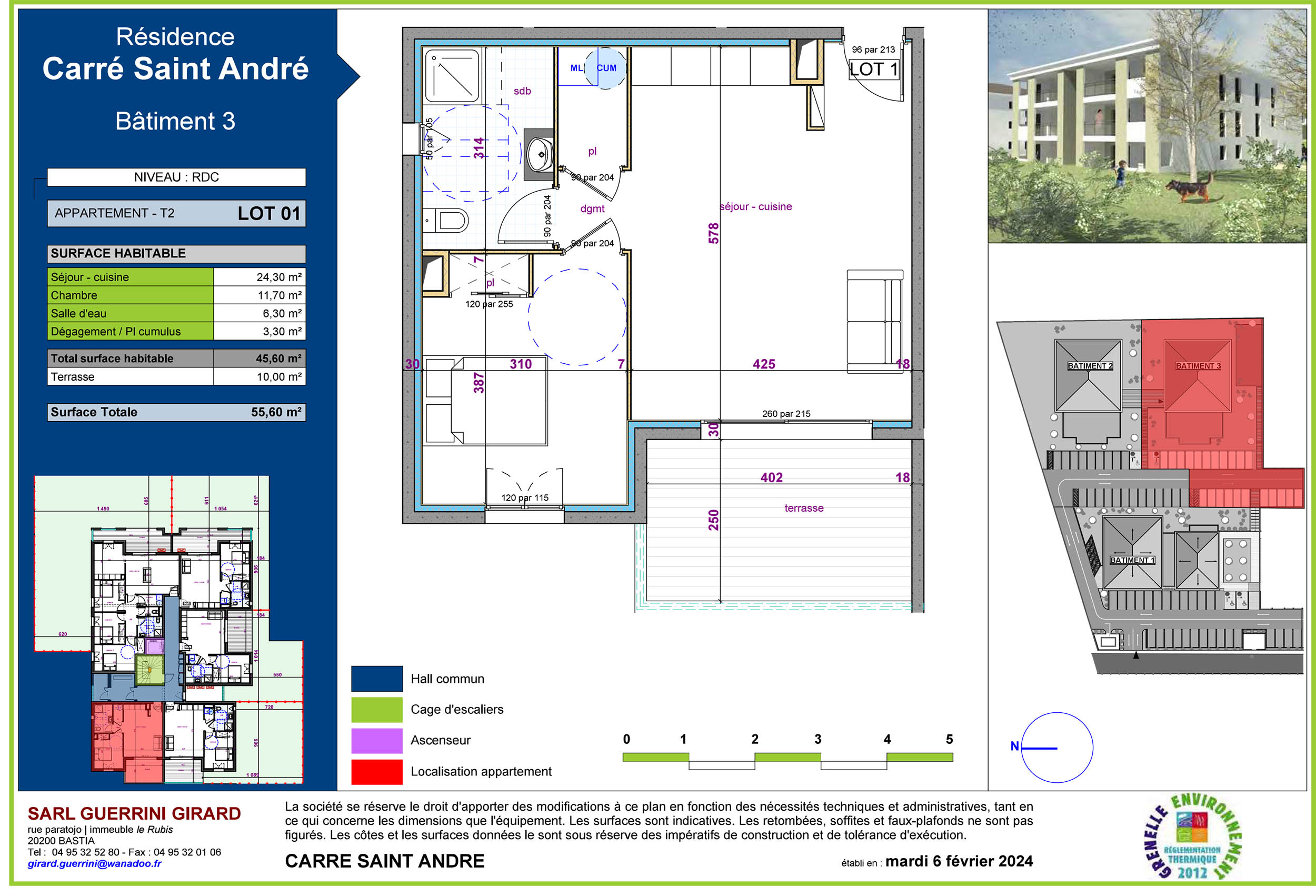 Résidence Carré Saint André - Lot 01