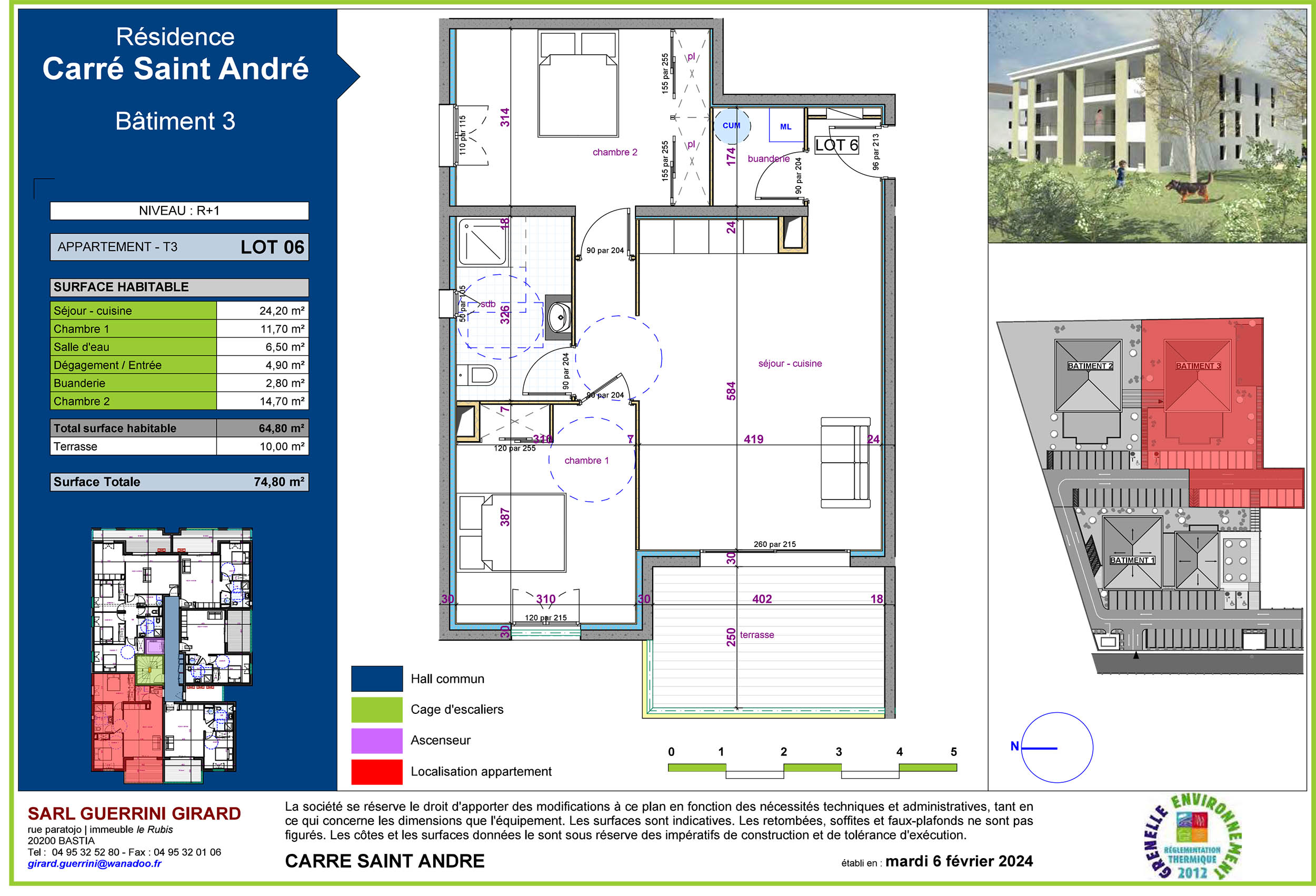 Résidence Carré Saint André - Lot 06