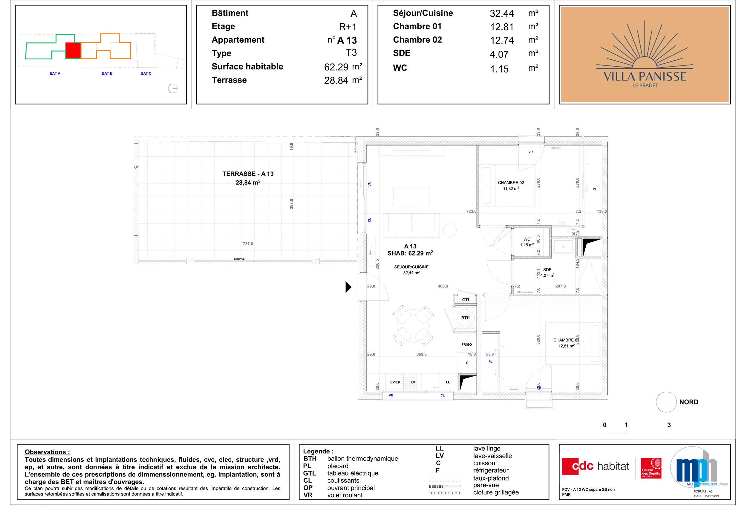 Villa Panisse - Logement A13