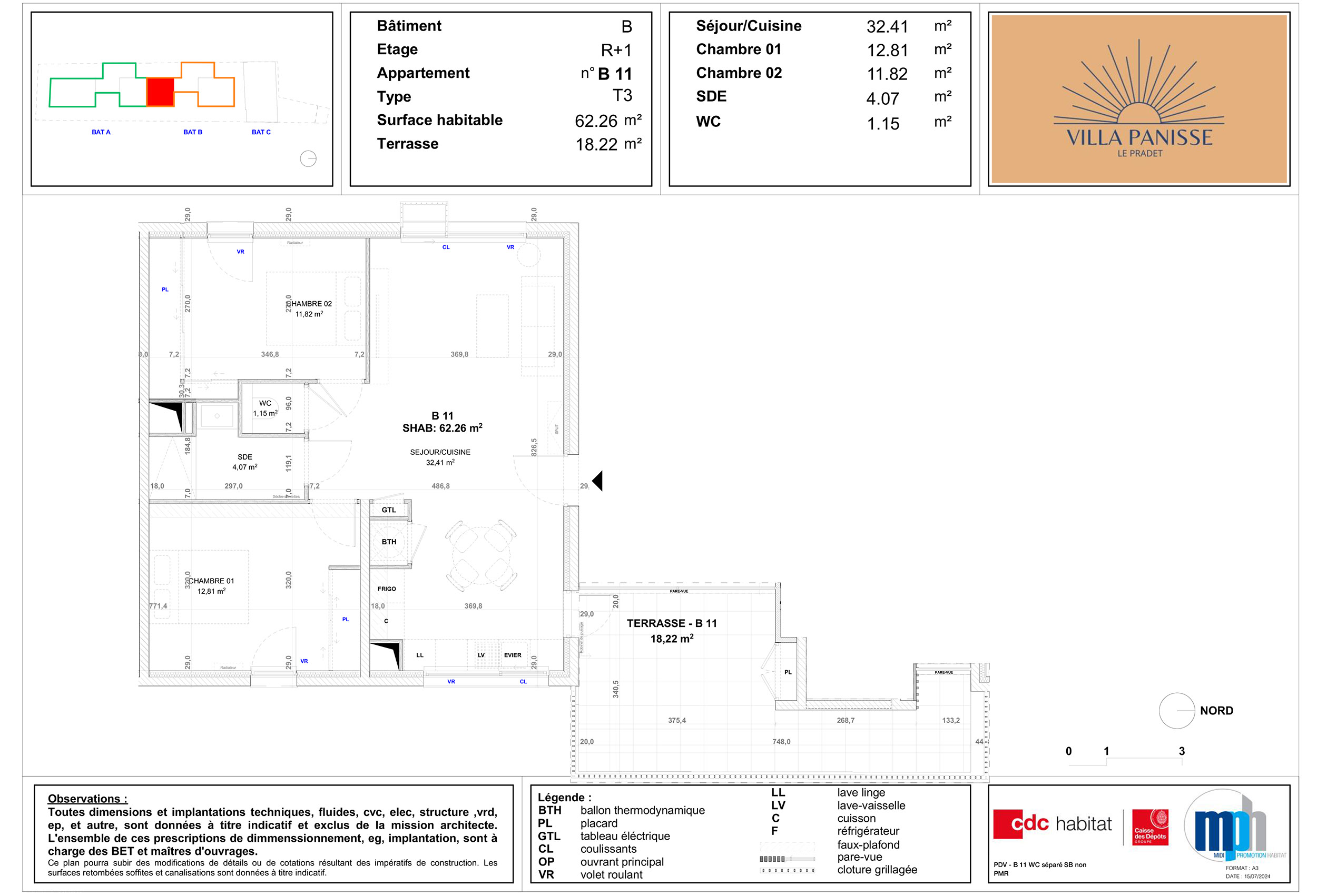 Villa Panisse - Logement B11