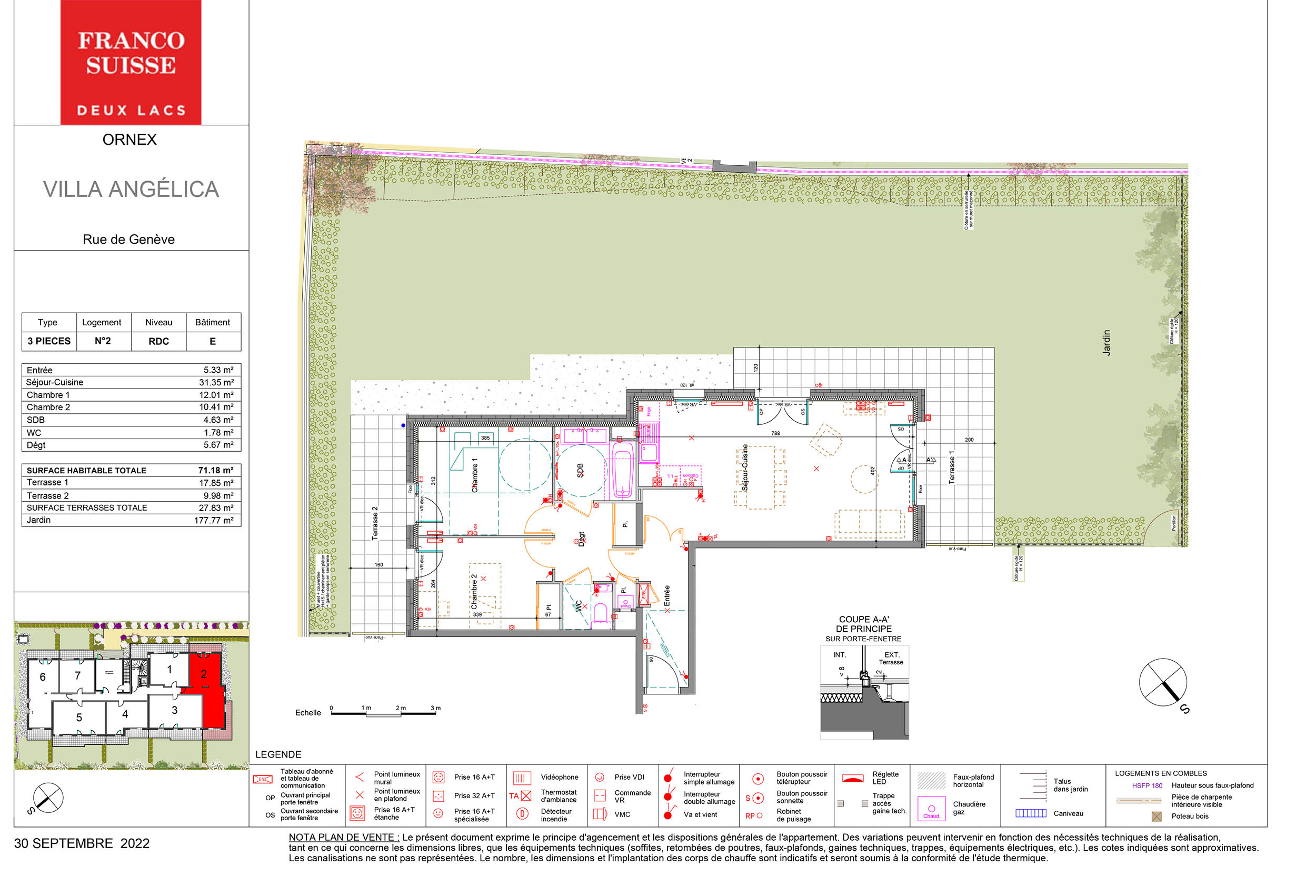 Ornex - Villa Angélica  - Lot e2