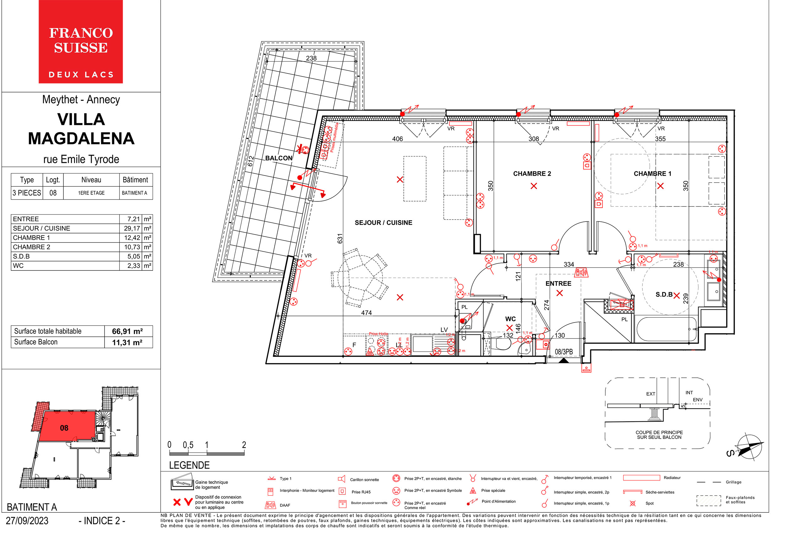 Meythet - Annecy - Villa Magdalena - Lot a08