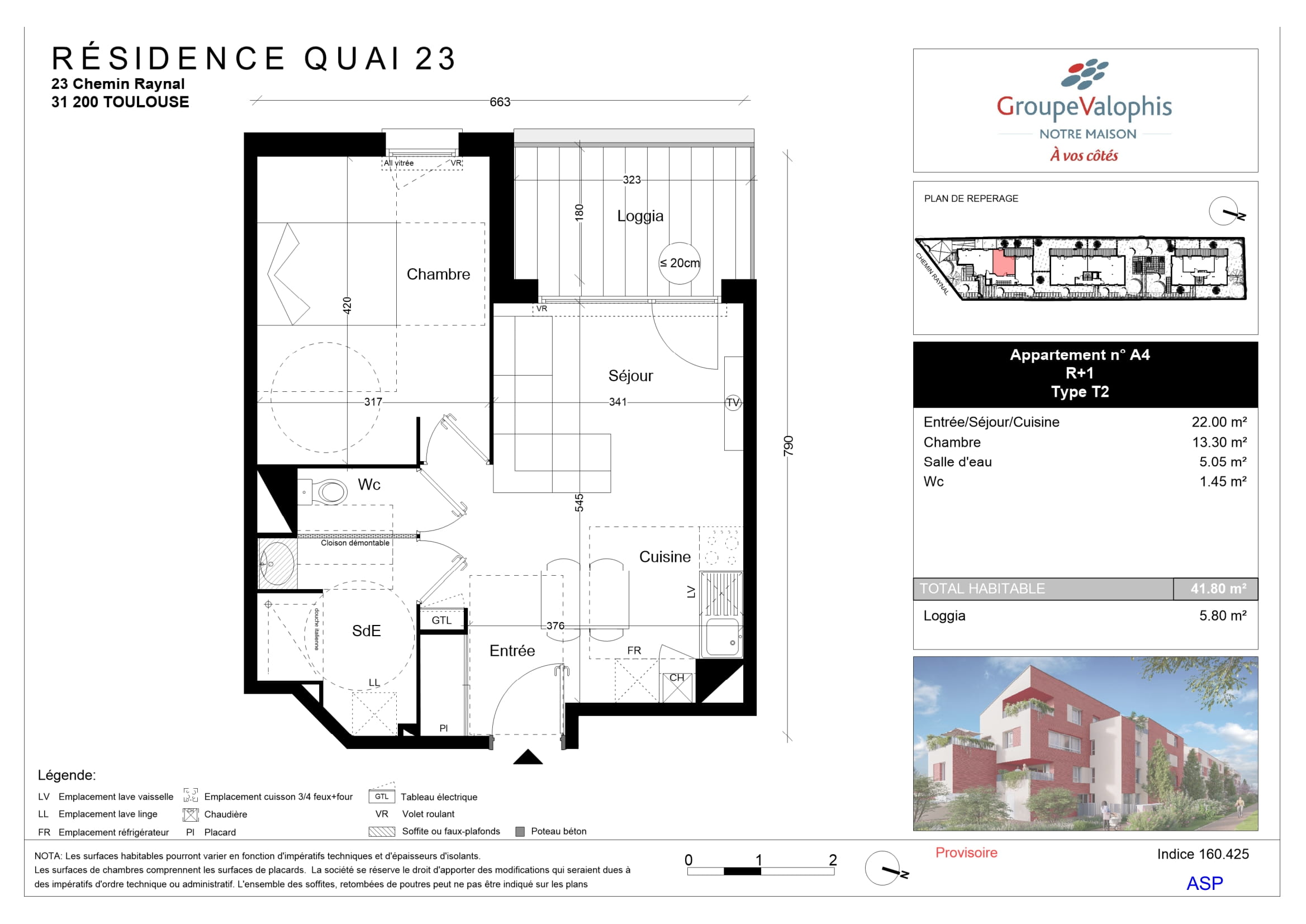 Toulouse - QUAI 23 - Lot a4