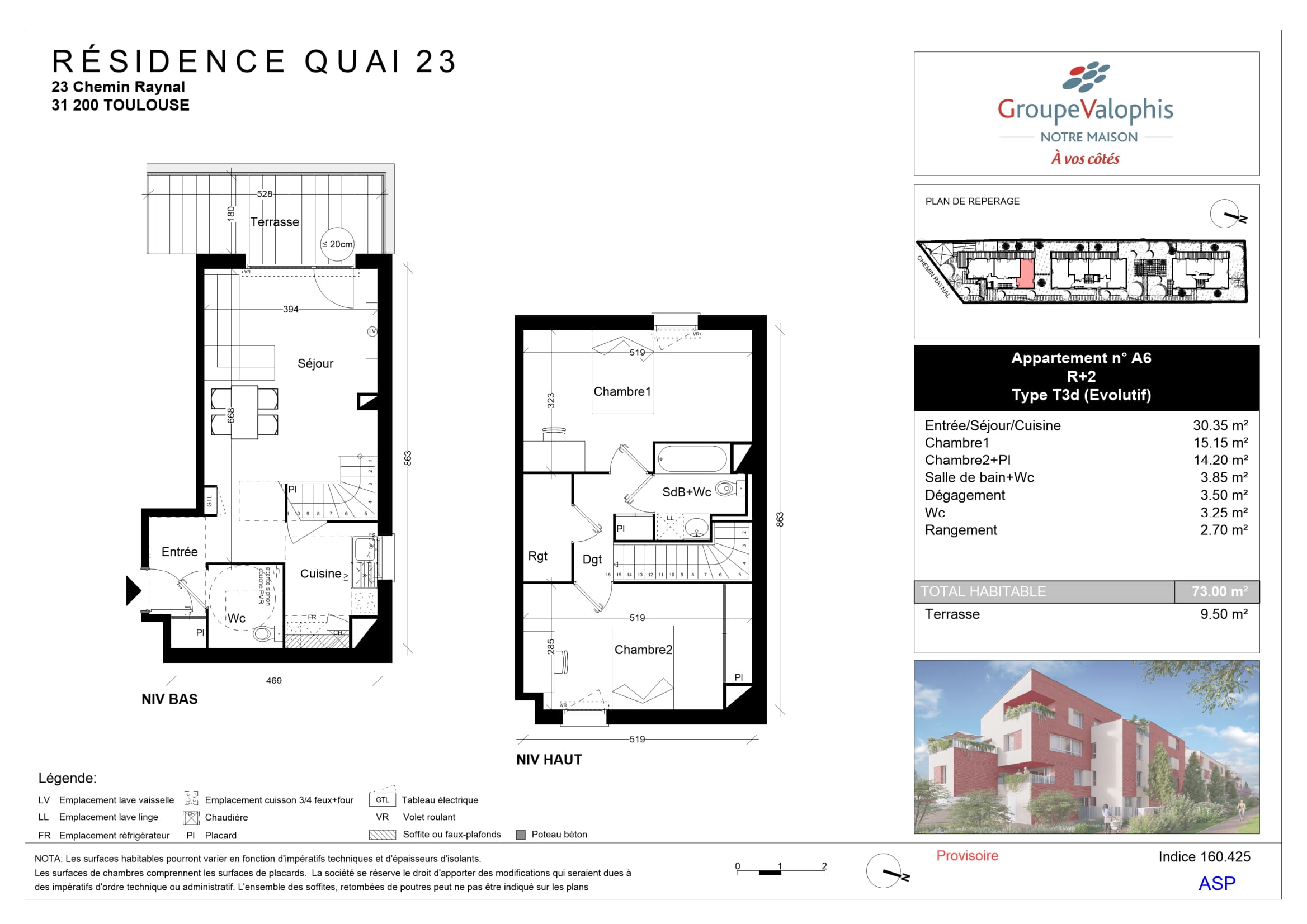 Toulouse - QUAI 23 - Lot a6