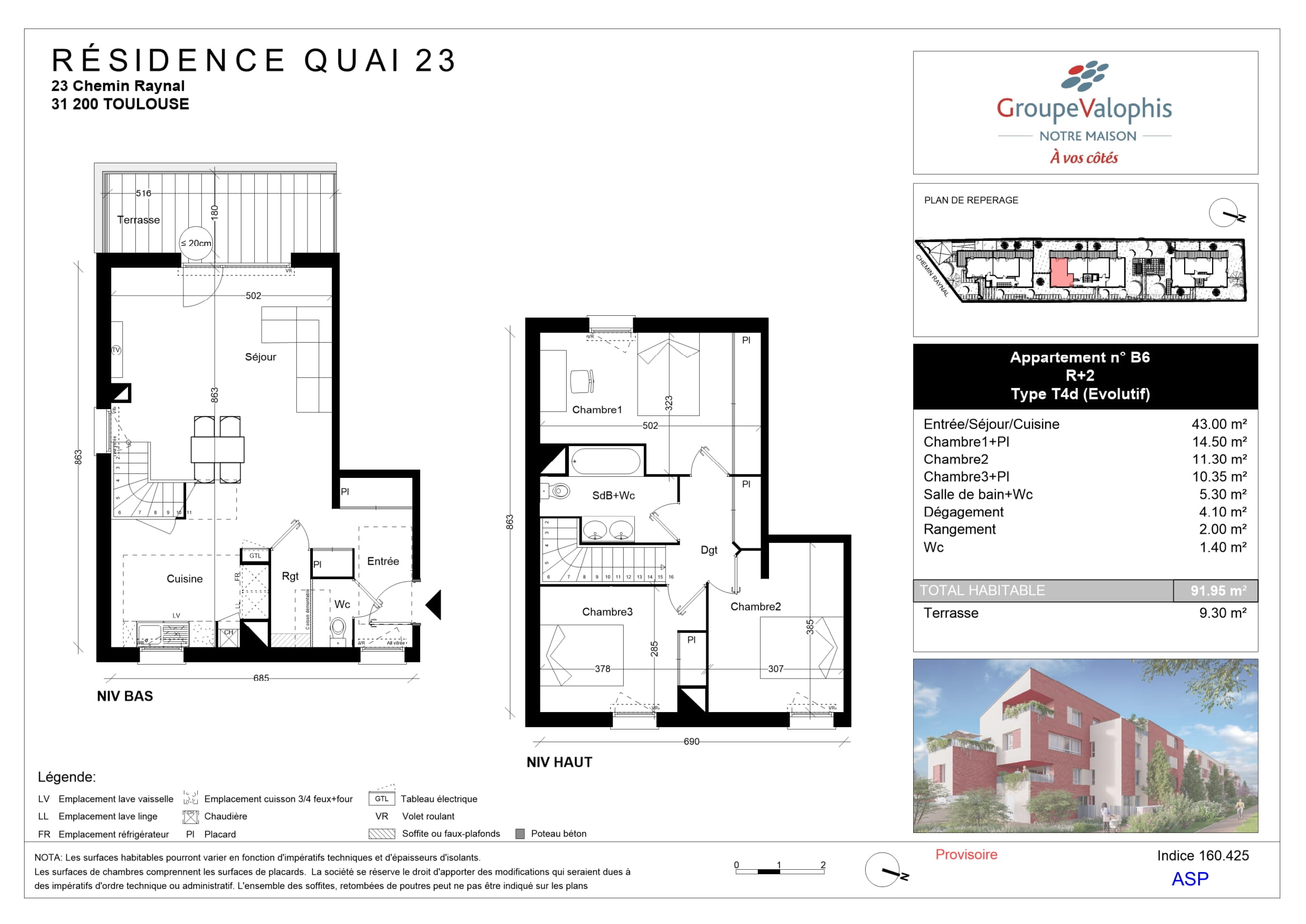 Toulouse - QUAI 23 - Lot b6
