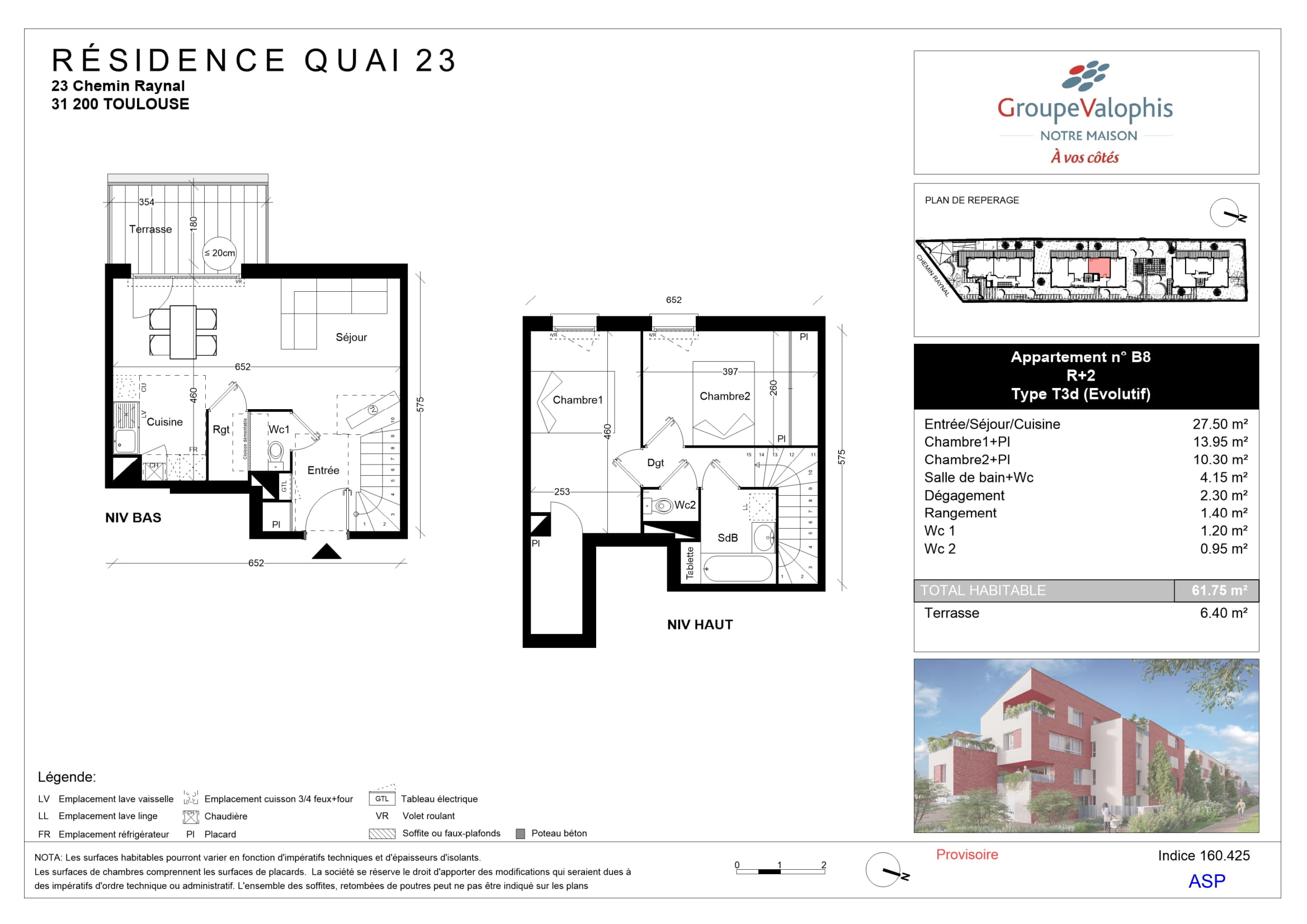 Toulouse - QUAI 23 - Lot b8