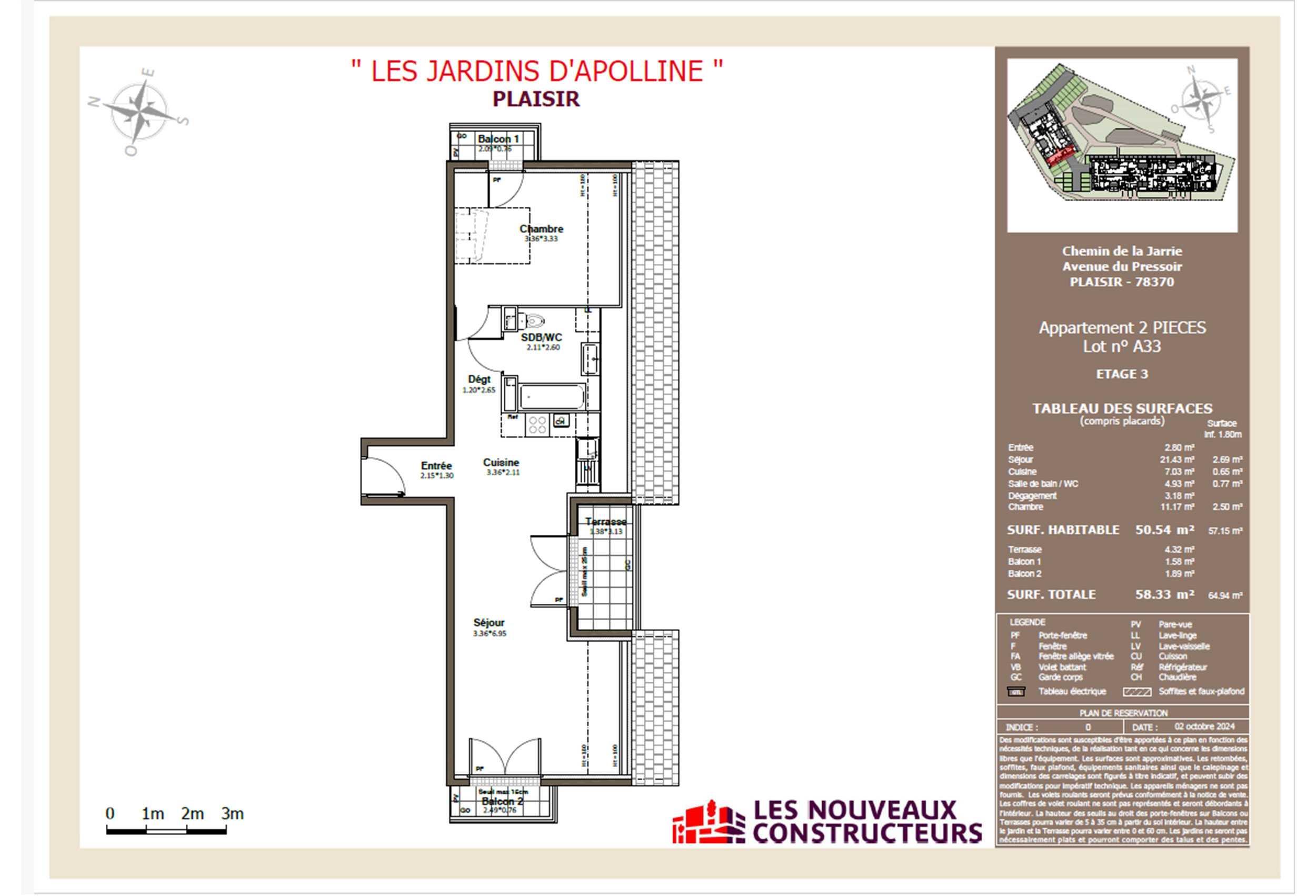 Lot a33 - 2 pièces