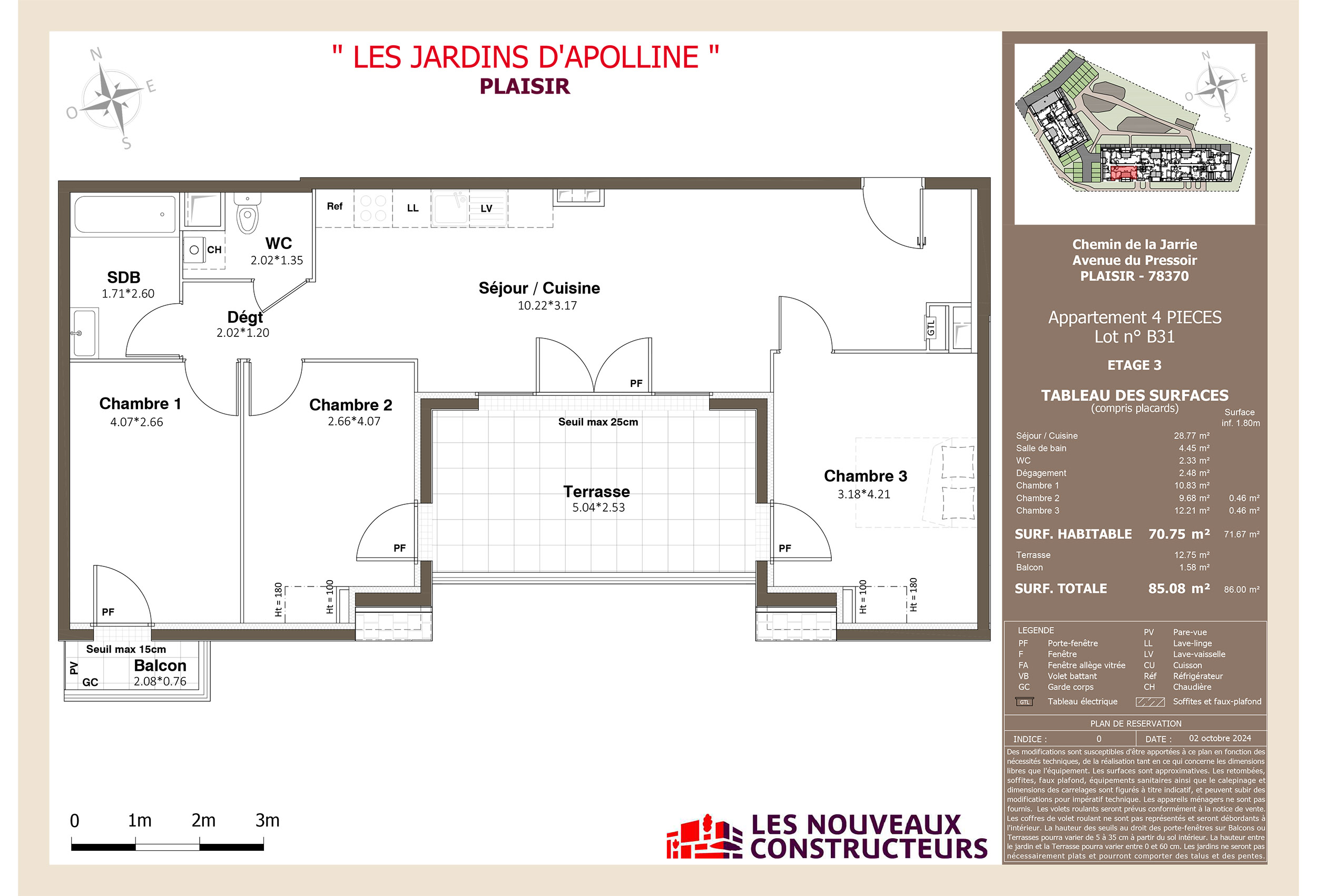 Lot b31 - 4 pièces