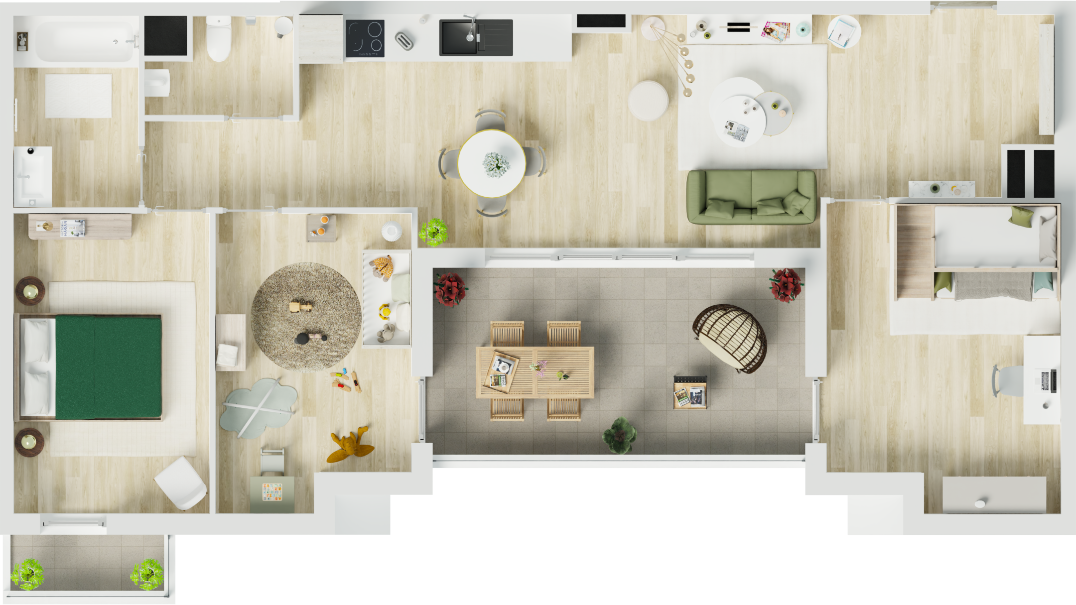 Lot b31 - 4 pièces
