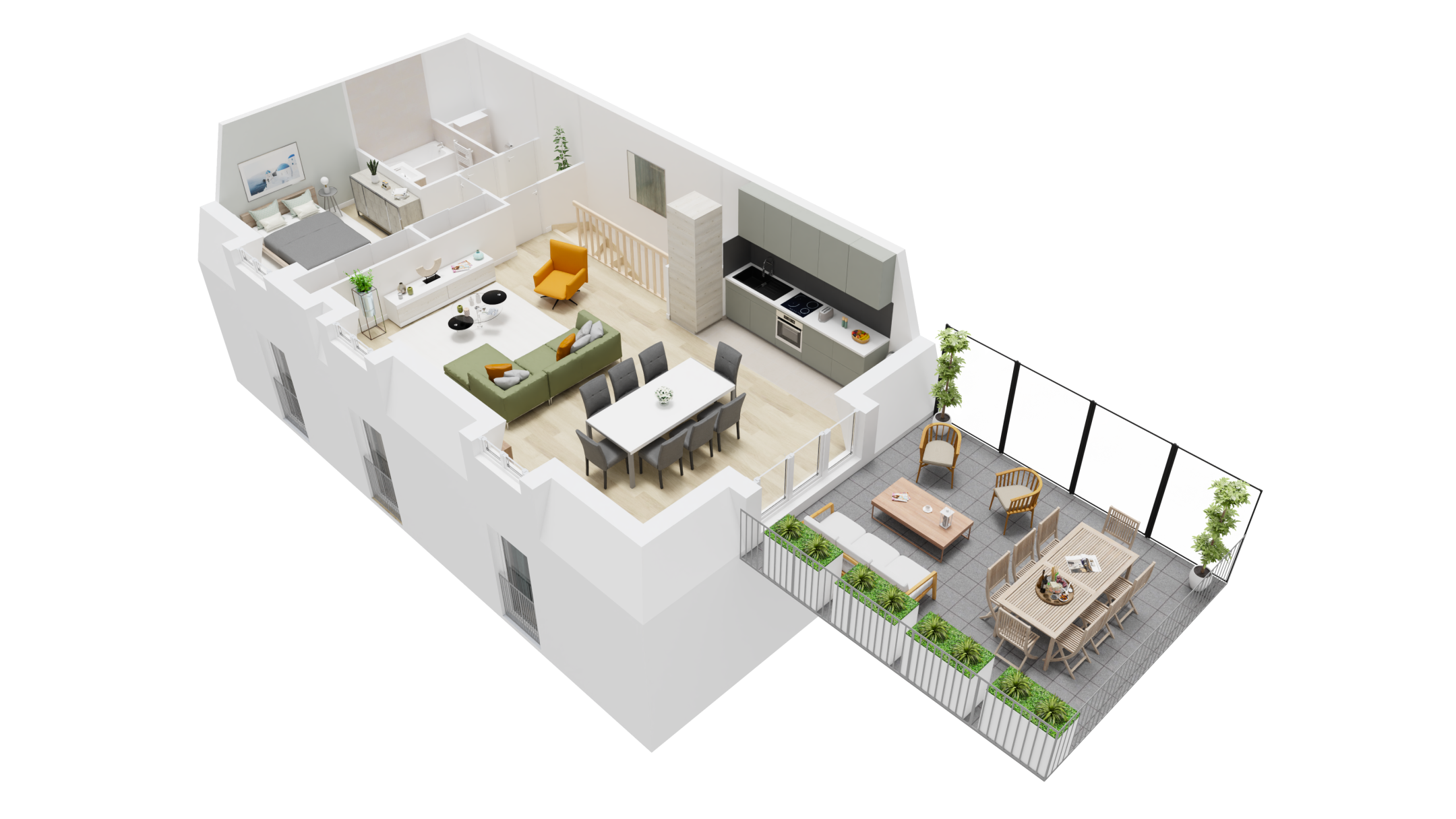 Puteaux -  Villa Collin - Lot b42 - 5 pièces