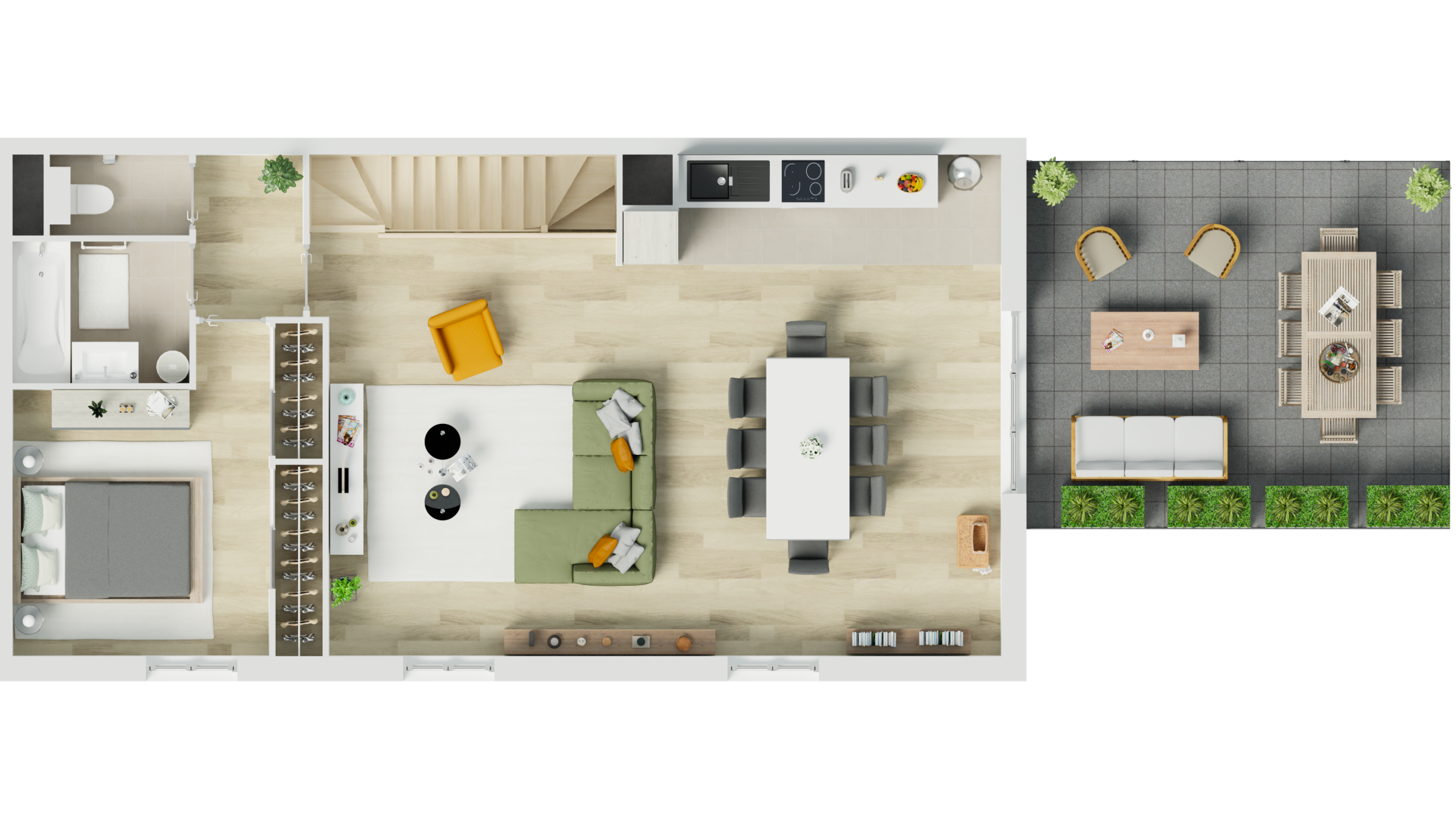 Puteaux -  Villa Collin - Lot b42 - 5 pièces