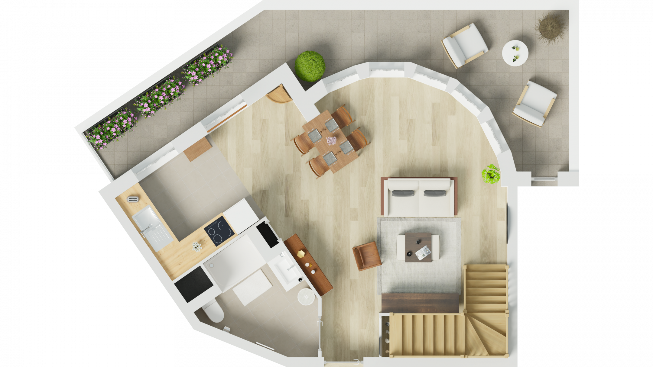 Puteaux - Victoria's Village - Lot a73 - 4 pièces