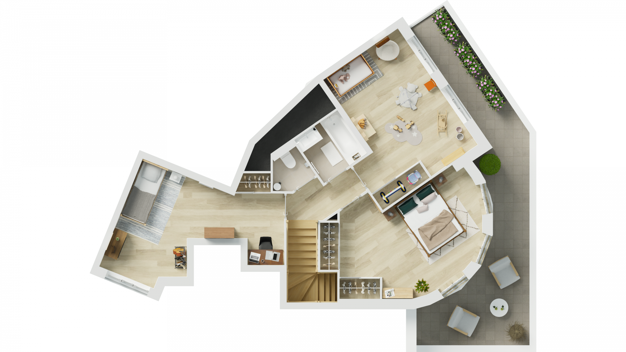 Puteaux - Victoria's Village - Lot a73 - 4 pièces