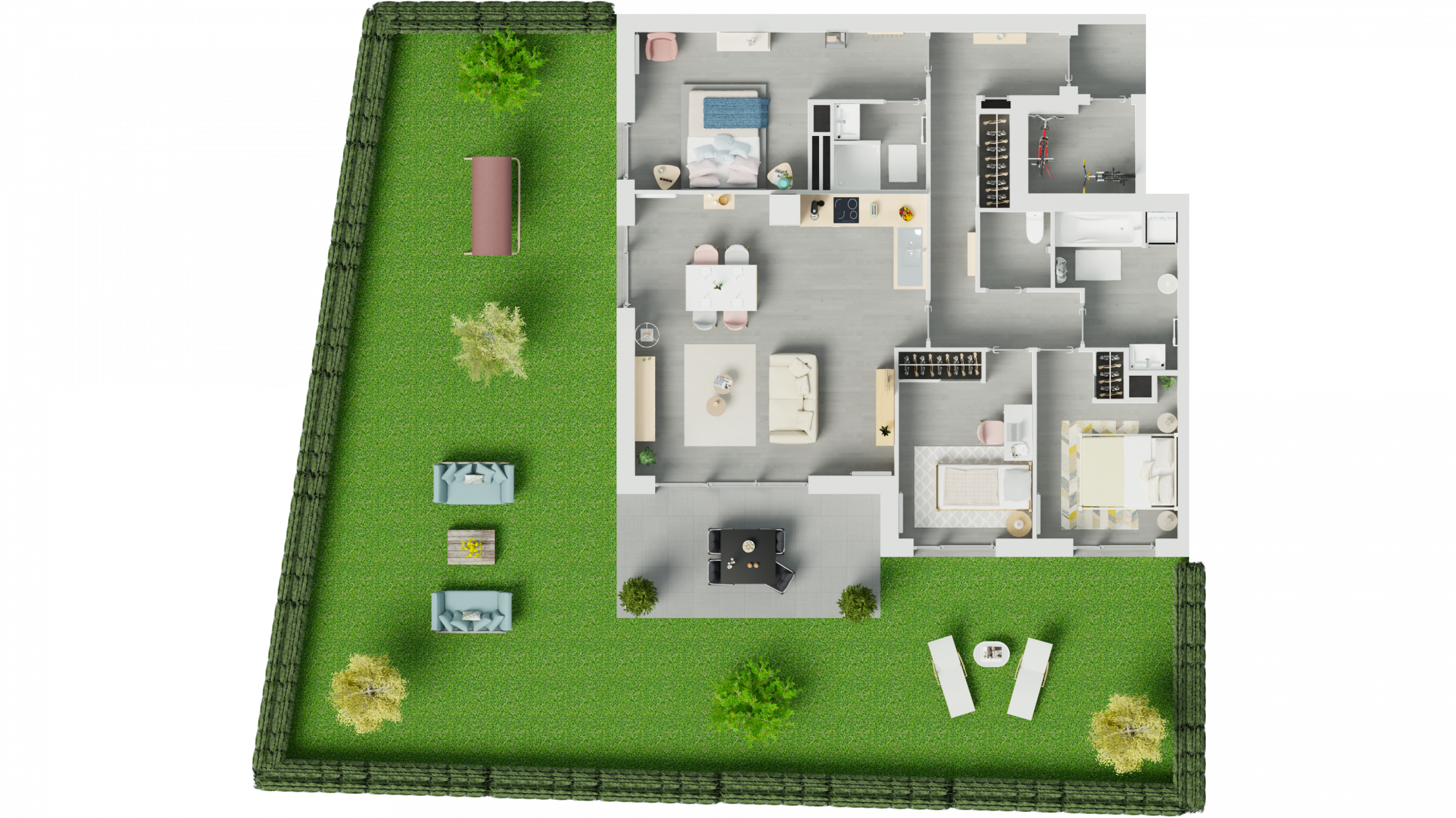 Fontaine-La-Mallet - Résidence Panda - Lot app01-b11