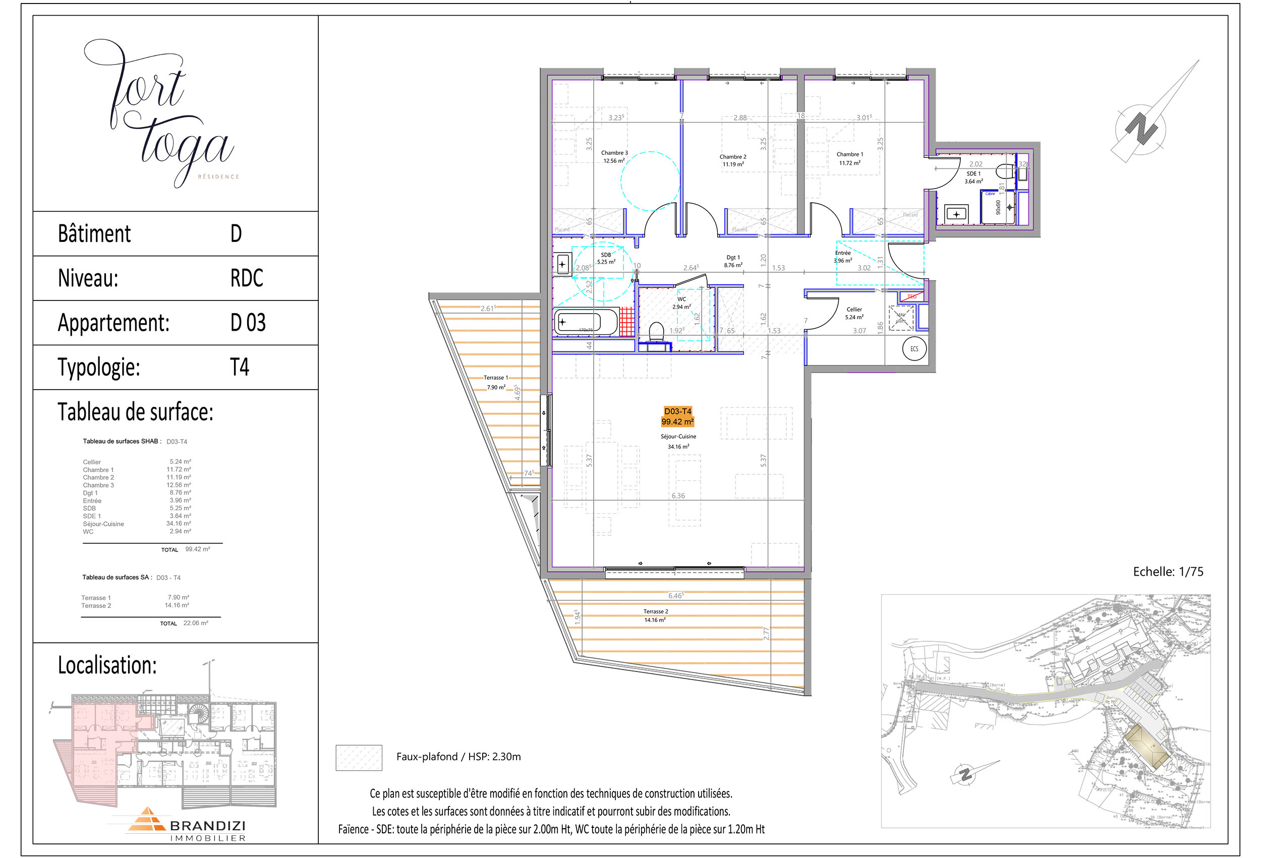Ville-di-Pietrabugno - Fort Toga - Lot d03