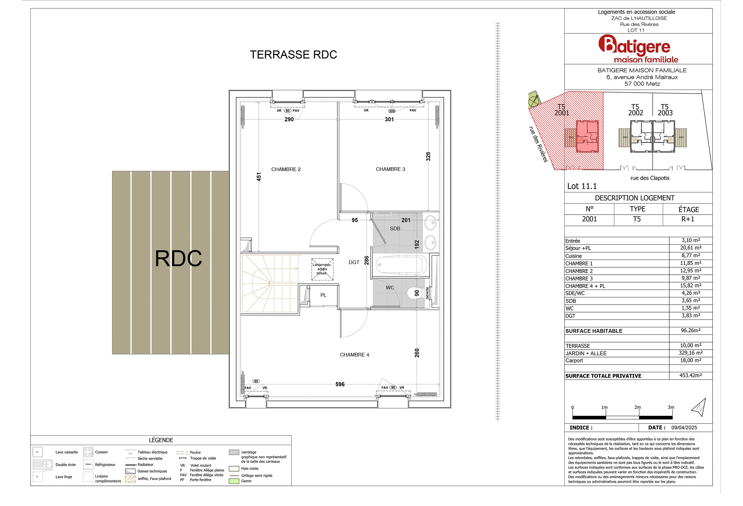 Jouy-le-Moutier - Bellefontaine - Lot 2001