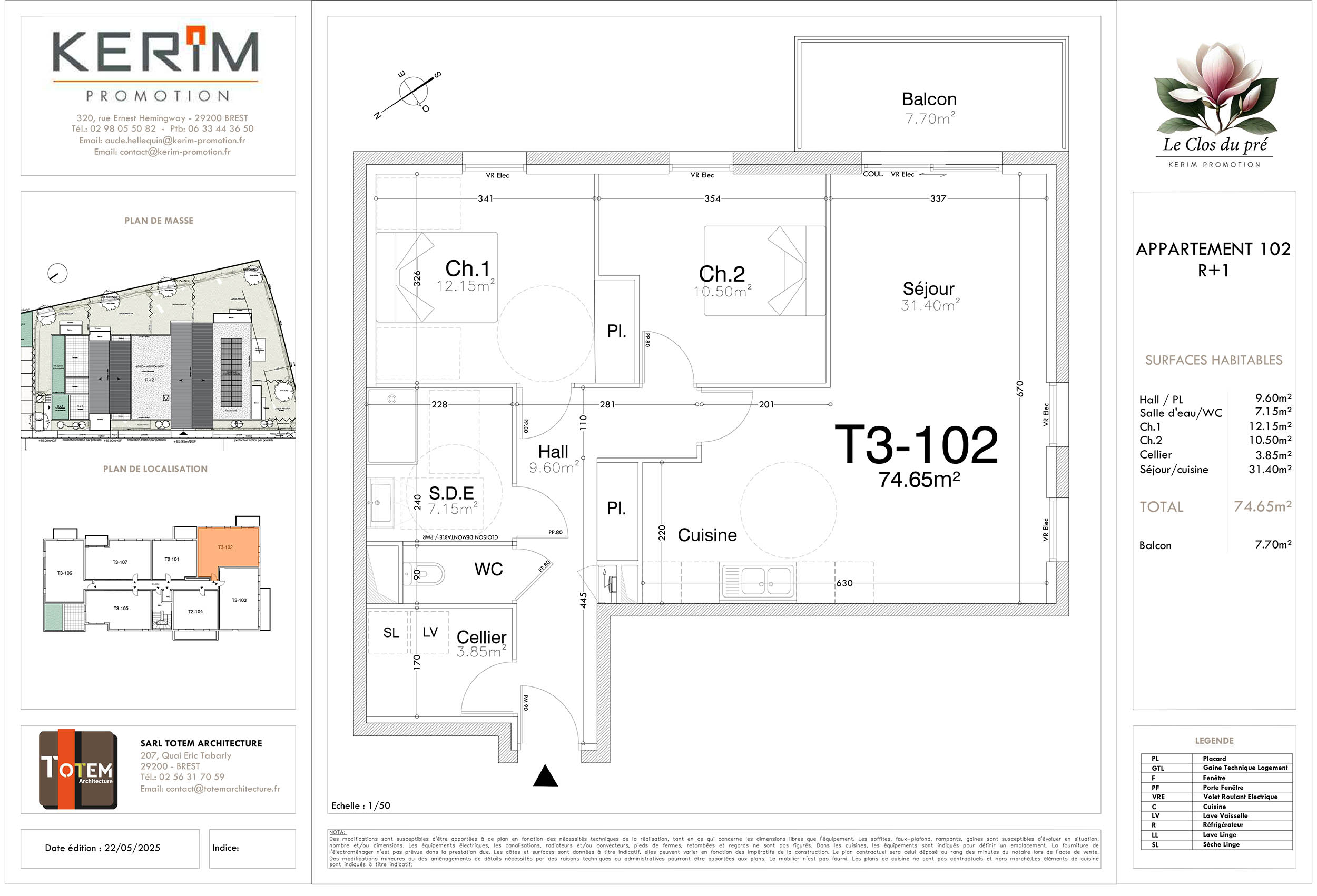 GUILERS  - Le clos du pré - Lot 102