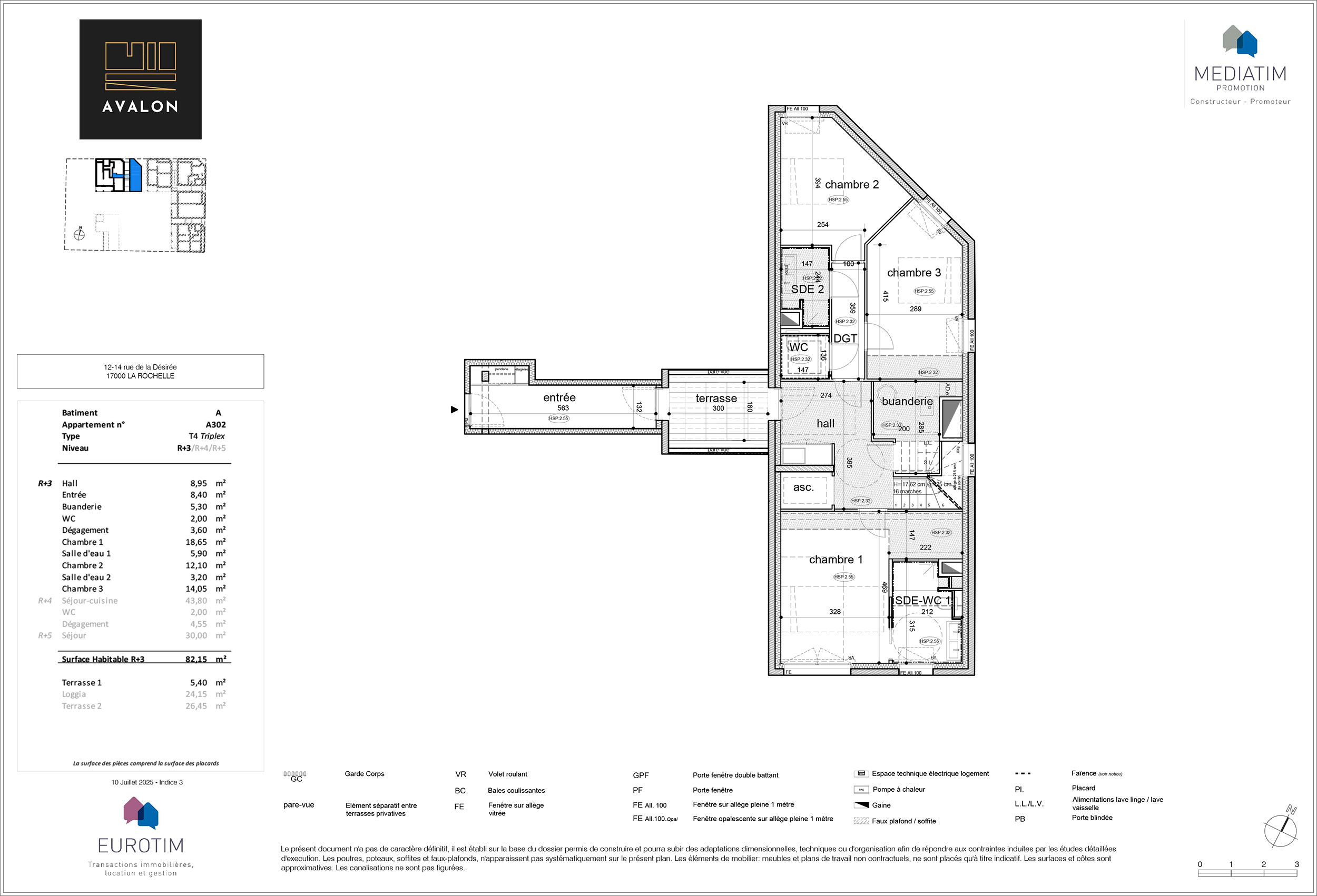 La Rochelle - AVALON - Lot A302