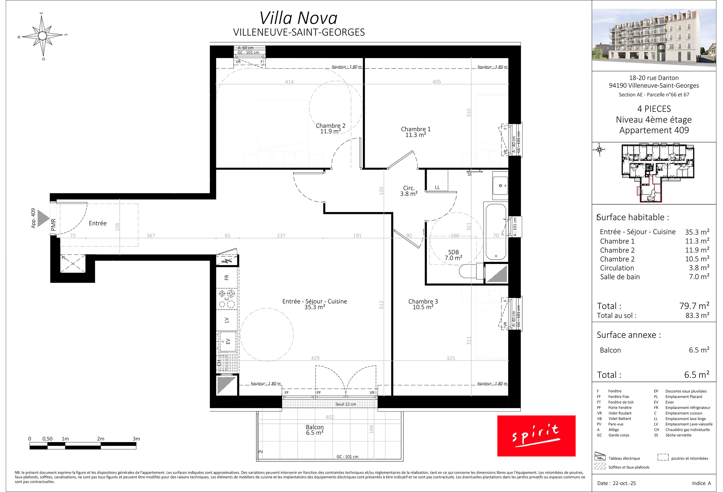 Villeneuve Saint Georges  - Villa Nova  - Lot 409