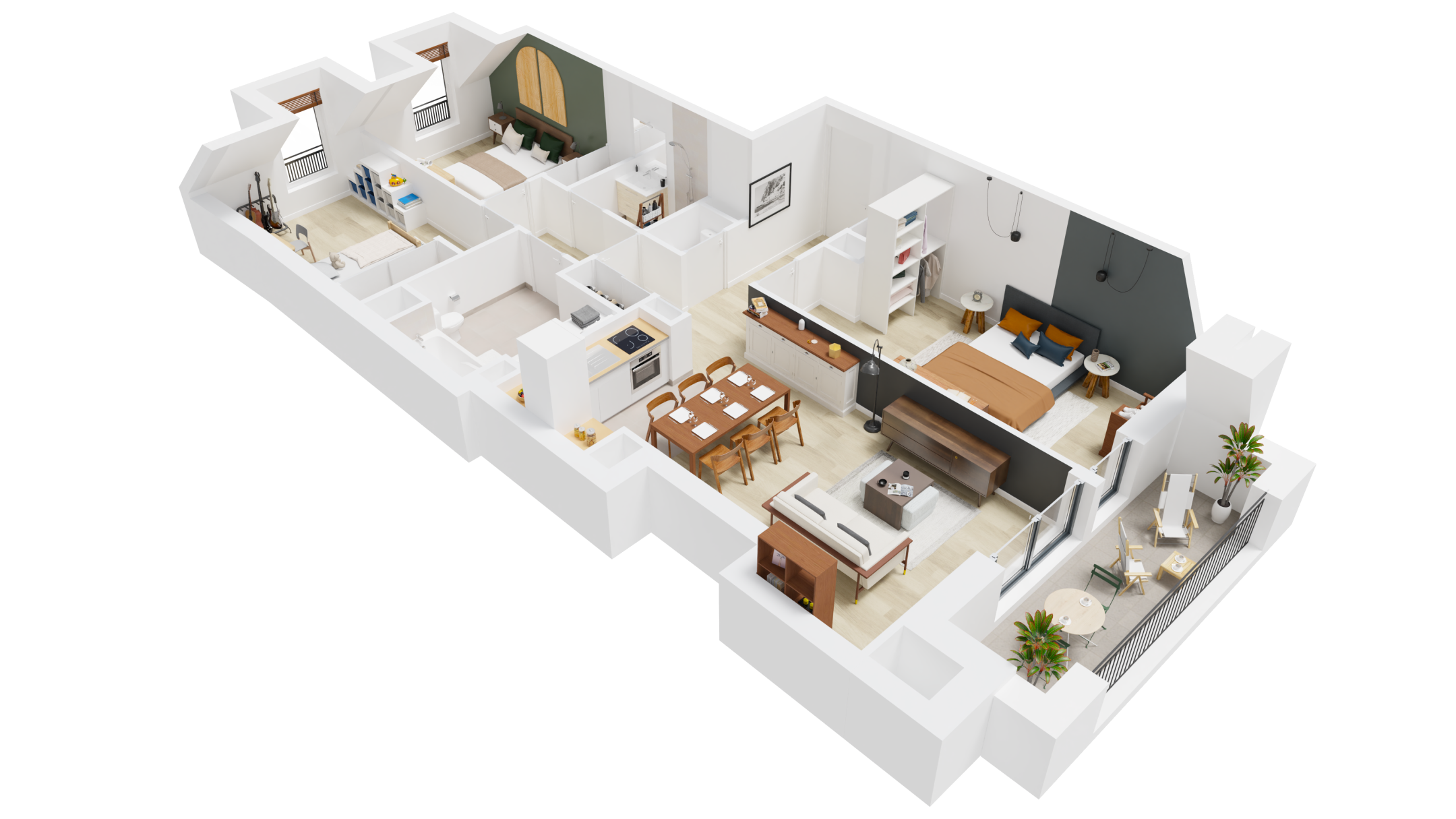 Clamart  - Victor's Square - Lot A53 - 4 pièces