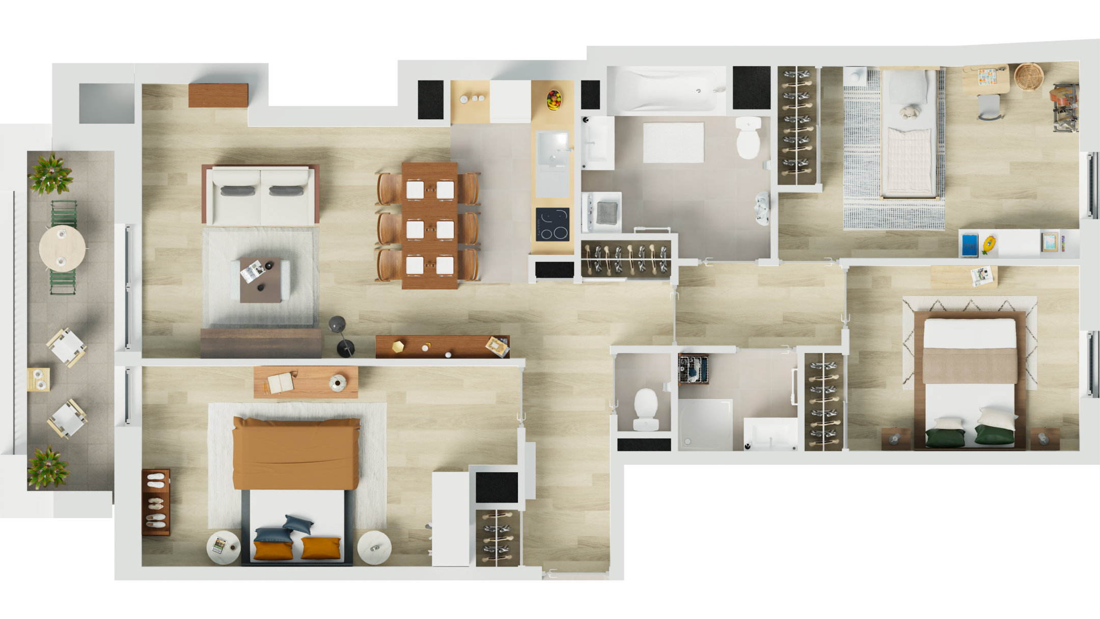 Clamart  - Victor's Square - Lot A53 - 4 pièces