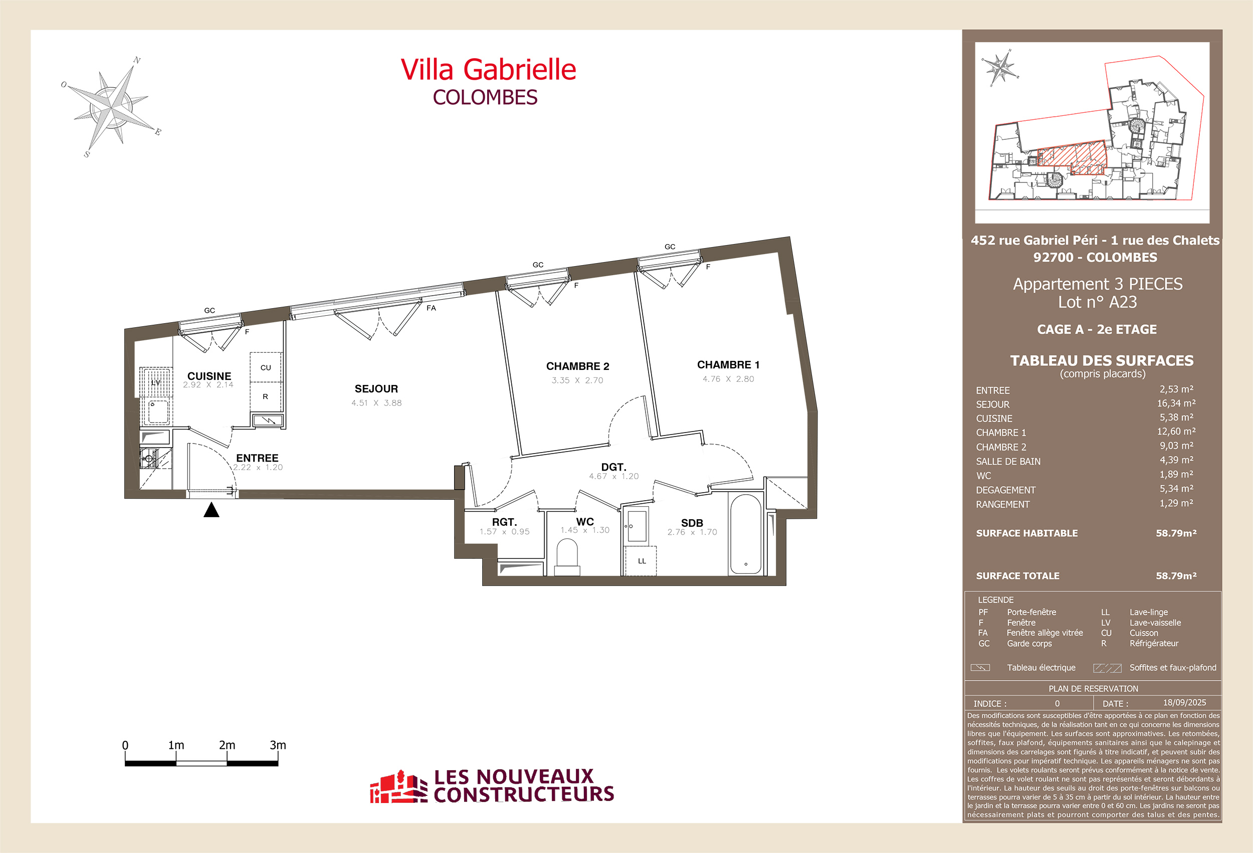 Colombes - Villa Gabrielle - Lot a23