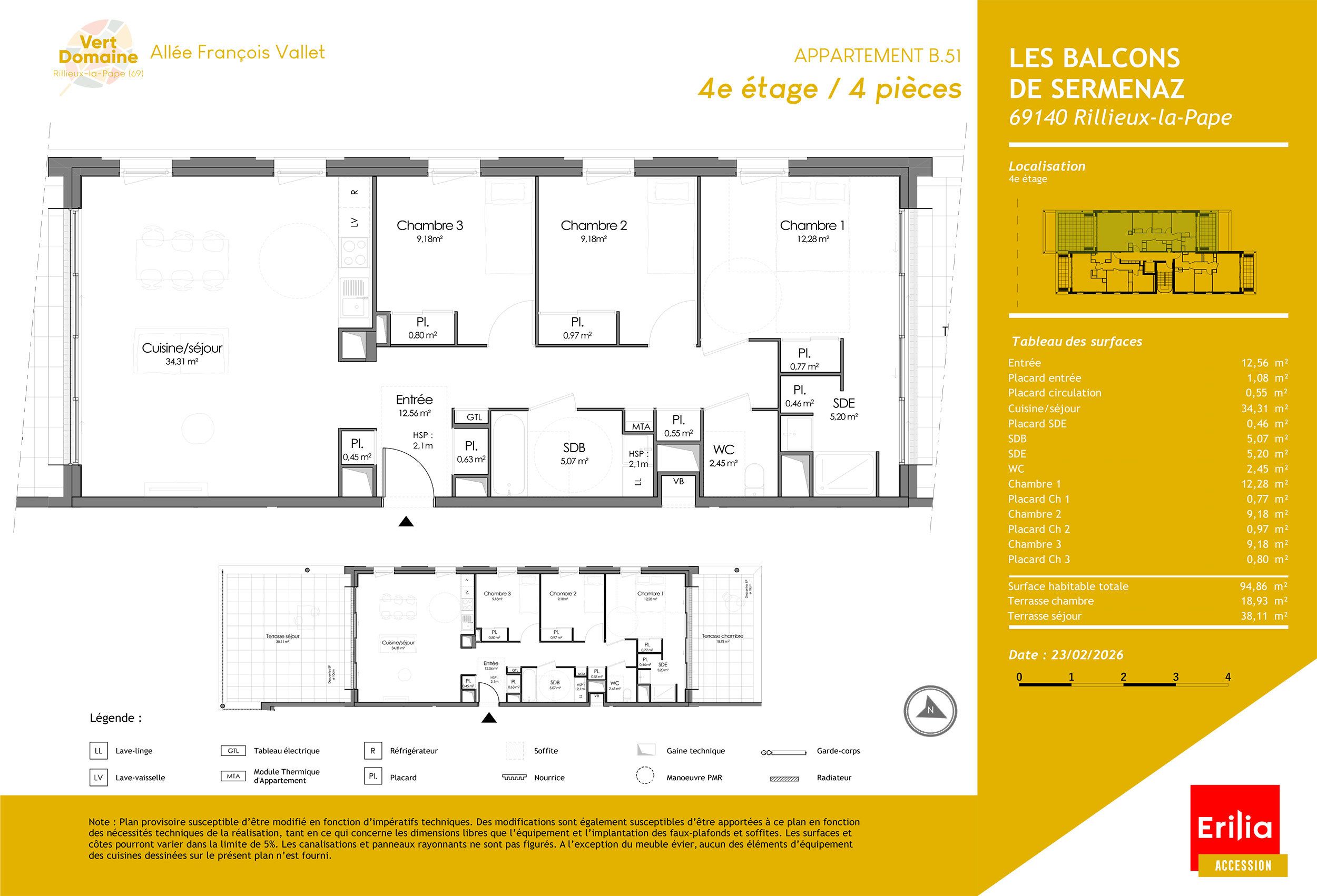 Rillieux-la-Pape - Vert Domaine - Lot b51
