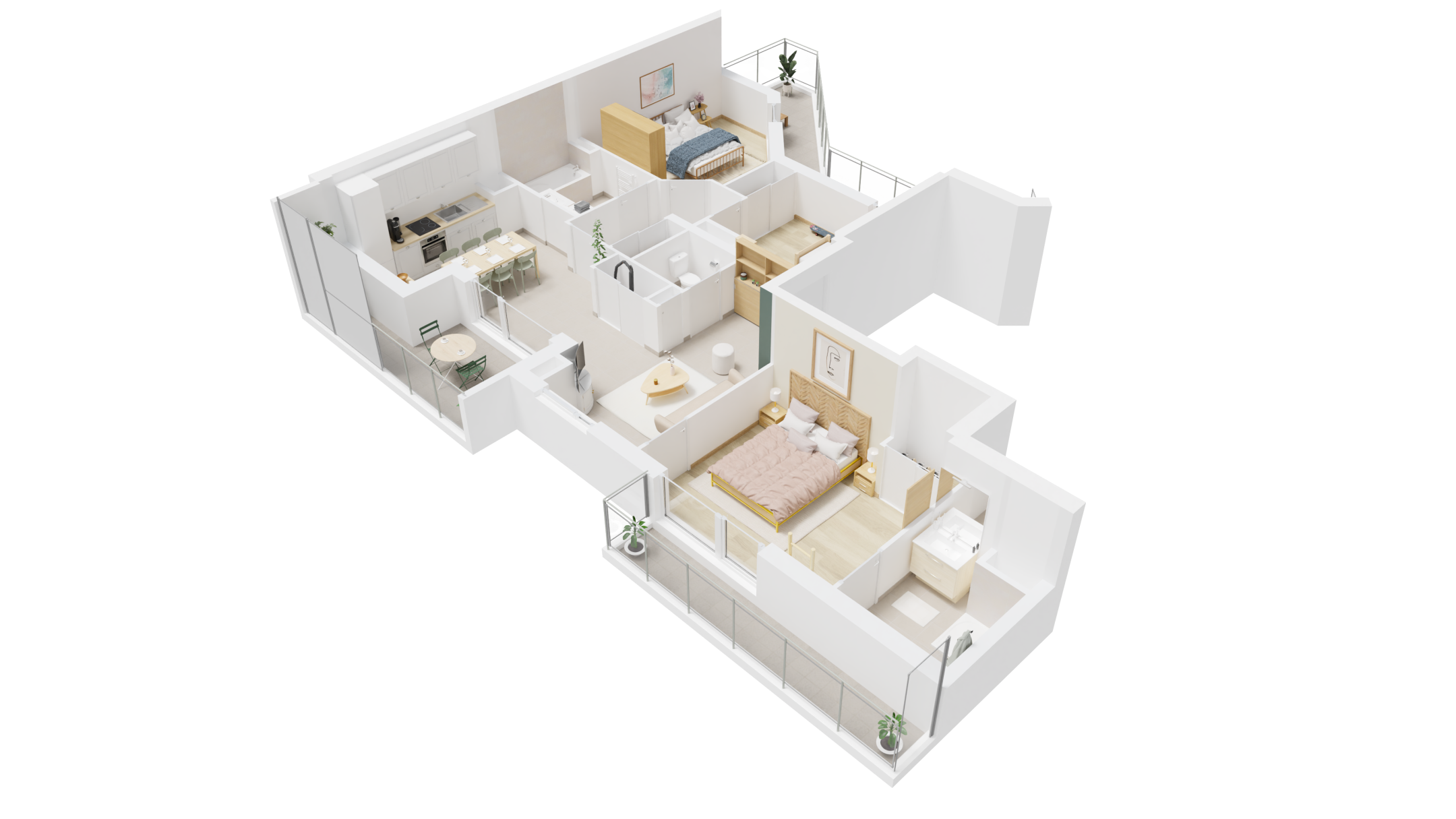 Annemasse - Le patio Saint Joseph - Lot 242 - 4 pièces