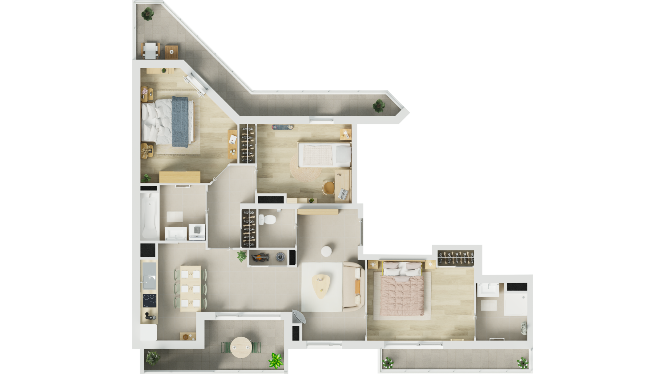 Annemasse - Le patio Saint Joseph - Lot 242 - 4 pièces