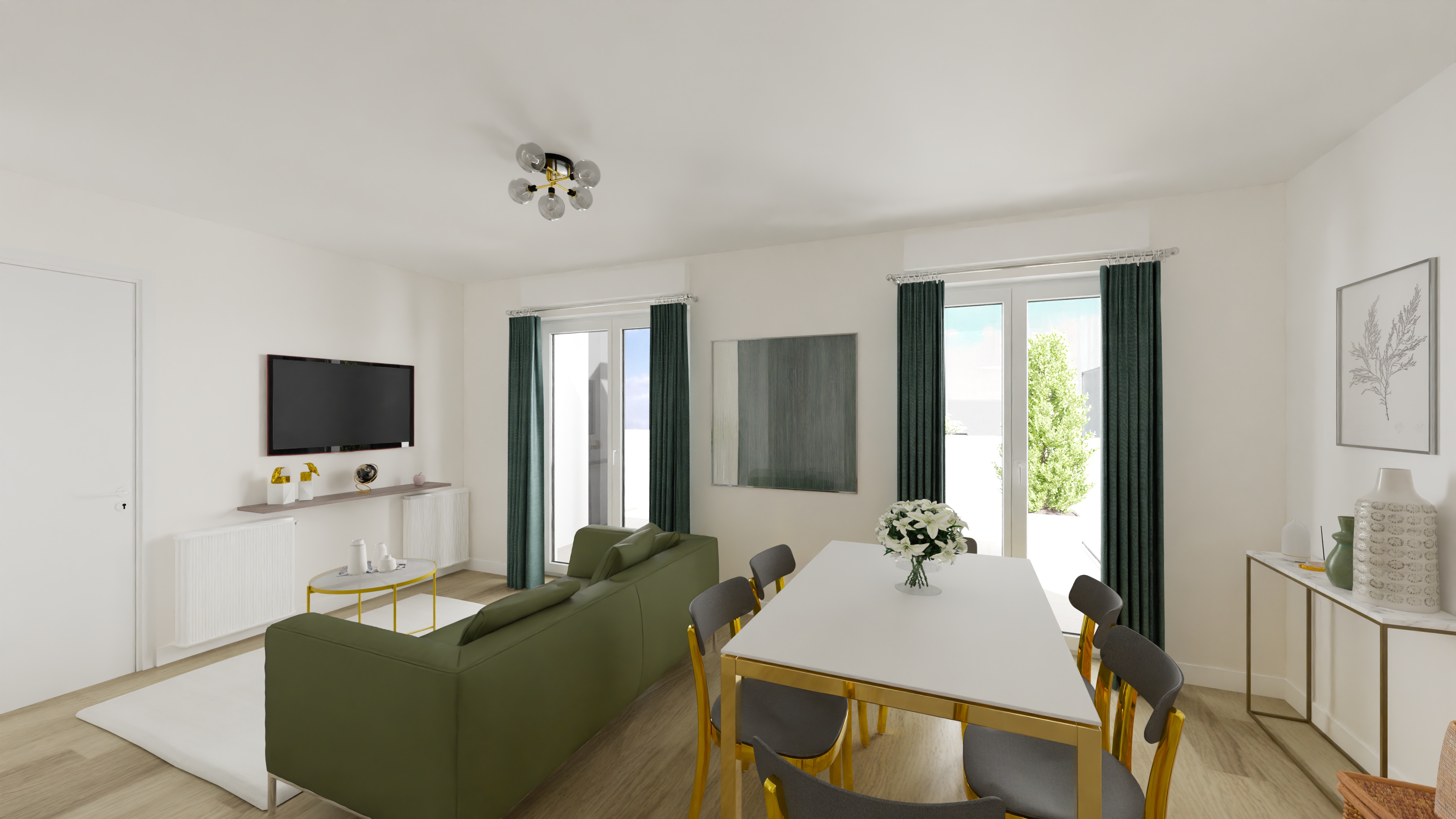 Le Perreux - Le Patio des Arts - Lot D34 - 4 pièces