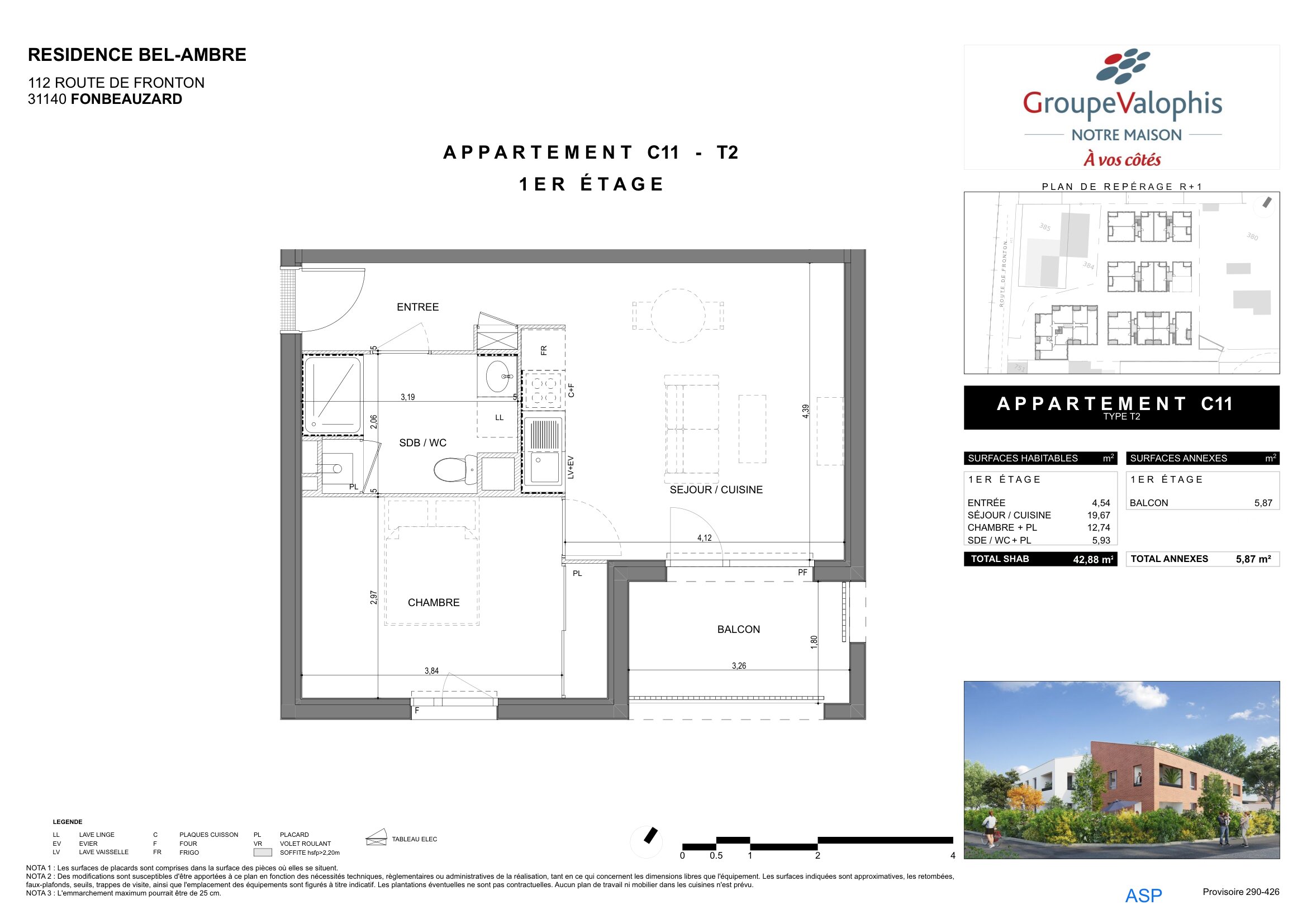 Fonbeauzard  - Bel Ambre - Lot C11