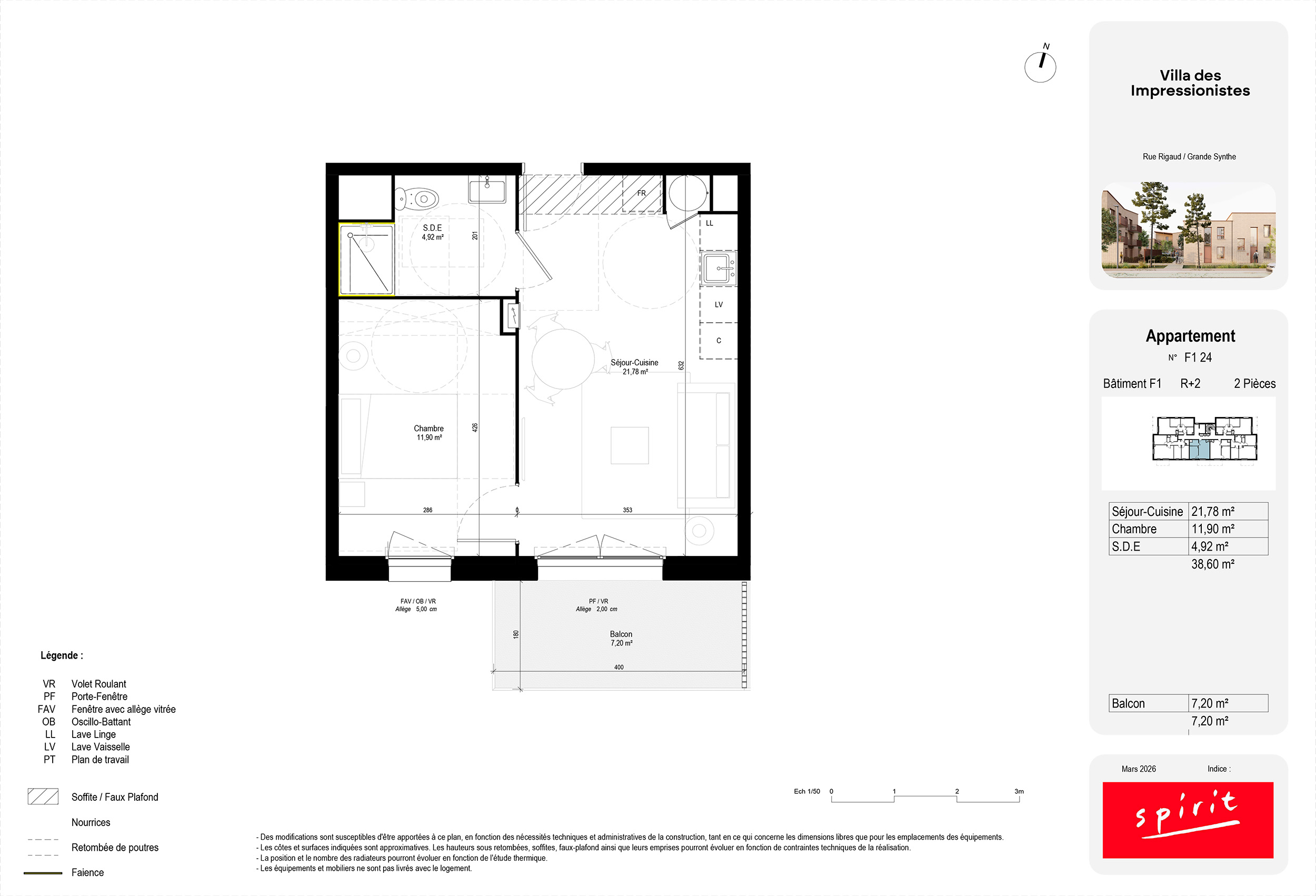 Grande Synthe - Villa des Impressionnistes - Lot F1-24